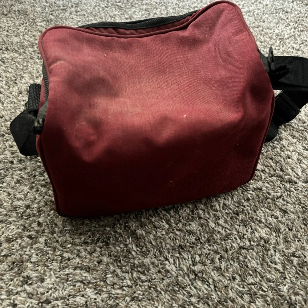 Vtg Combined Products Corp‎ CPC Padded Camera Case Carry Bag Red 10